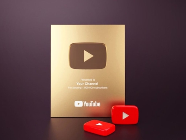 Gold Play Button