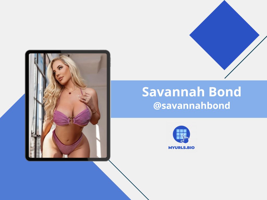 Savannah Bond: OnlyFans Blonde model